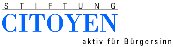 Logo: Stiftung Citoyen aktiv für Bürgersinn